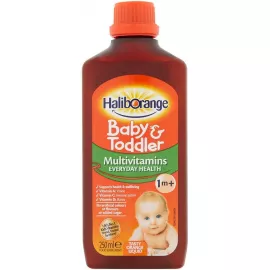 Haliborange Baby Toddler Orange Multivitamin Syrup 250 ml