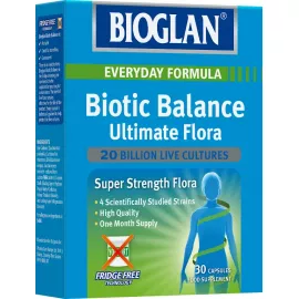 Bioglan Biotic Balance Ultimate Flora Supplement Capsules 30's