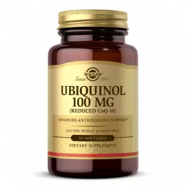 Solgar Ubiquinol 100 mg Reduced CoQ10 Softgels 50's