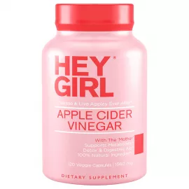 Hey Girl Nutrition Apple Cider Vinegar Veggie Capsules 120's