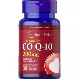Puritan's Pride Q-Sorb Co Q-10 200 mg Rapid Release Softgels 30's