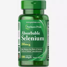 Puritan's Pride Absorbable Selenium for 200 MCG Softgels 100's