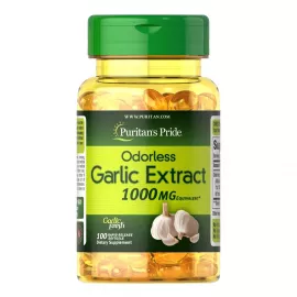 Puritan's Pride Odorless Garlic 1000 mg Rapid Release Softgels 100's