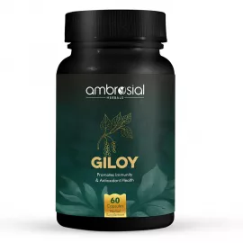 Ambrosial Giloy Vegetable Capsules 500 mg 60's