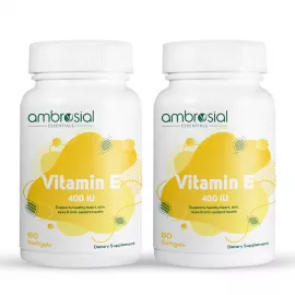 Ambrosial Vitamin E 400 IU 2 Pack 120's