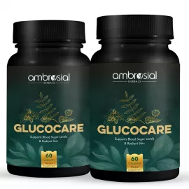 Ambrosial Glucocare Capsules 120's 2 Pack