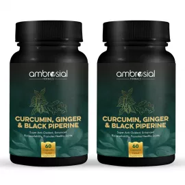 Ambrosial Curcumin Capsules 2000 mg 2 Pack 120's