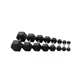 Hex Dumbbells Set - 2.5 KG to 20 KG (8 Pairs)