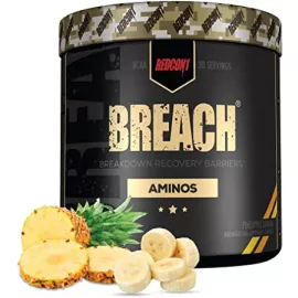 Redcon1 BCAA Breach Aminos Powder Pineapple Banana 30 Servings