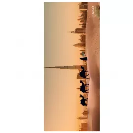 Neat By Nicky Travel Dubai Print Yoga Mat