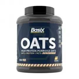 بروتين عصيدة الشوفان الغنية بالبروتين الموز من بازيكس 3كجم