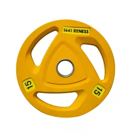 1441لوحات الأزاون الأوليمبية PU الملونة - قبضة ثلاثية - من فيتنيس15 كجم