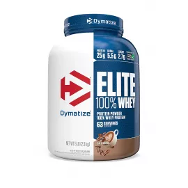Dymatize, Elite 100% Whey Protein Powder, Cafe Mocha, 5 lb (2.3 kg)