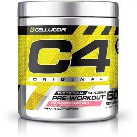 C4 Original Pre Workout Powder Strawberry Margarita 60 Servings [CLONE]