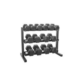 1441 Fitness 3 Tier Dumbbell Rack for 8 Pairs