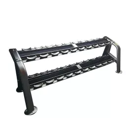 OEMMEBI Commercial Quality 2 Tier Dumbbell Rack - 10 Pairs