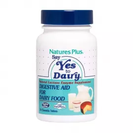Natures Plus Say Yes To Dairy Natural Lactase Enzyme Chewable Tablets 50's