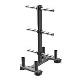 1441 Fitness Olympic Plate Tree with 4 Bar Holder