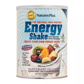 Natures Plus Energy Shake Protein No sugar 1.7 lb (770g) Cans
