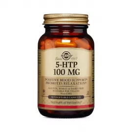 كبسولات  HTP 5 بتركيز 100 مللي جرام من سولجار  90