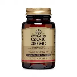 Solgar CoQ-10 200 mg Vegetable Capsules 30's