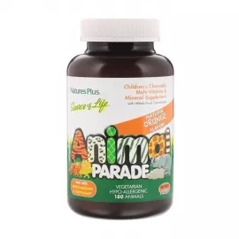 Natures Plus Animal Parade Children's Chewable Multivitamins & Minerals Orange Tablets 180's
