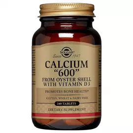 Solgar Calcium 600  Tablets 240's