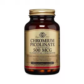 Solgar Chromium Picolinate 500 MCG Vegetable Capsules 120's