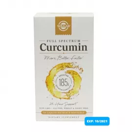 Solgar Full Spectrum Curcumin Liquid Extract Softgels 60's