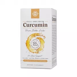 Solgar Full Spectrum Curcumin Liquid Extract Softgels 90's