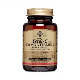Solgar Ester C Plus 500 Mg Vitamin C Vegicaps 50's