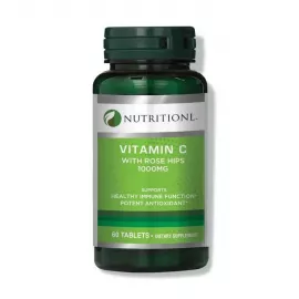 Nutritionl Vitamin C & E With Rose Hips 60 Tablets