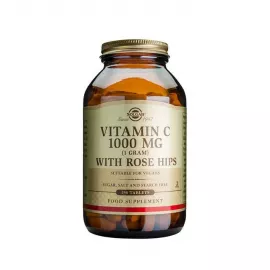 Solgar Vitamin C 1000 mg With Rose Hips Tablet 250's