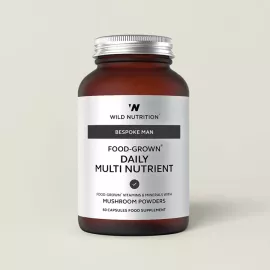Wild Nutrition Food-Grown Daily Multi Nutrient - Men 60 Capsules