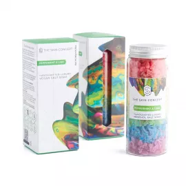 The Skin Concept Handmade Peppermint & Lime - Menthol Salt Soak