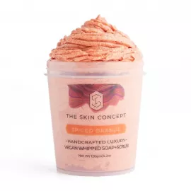 The Skin Concept Handmade Vegan Spiced Orange - Whipped Soap + Scrub