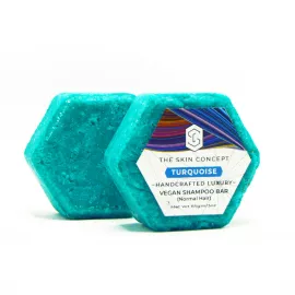 The Skin Concept Turquoise - Vegan Solid Shampoo Bar