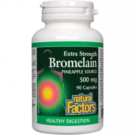 Natural Factors Bromelain 500mg 90 Capsules