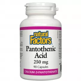 Natural Factors Pantothenic Acid 250 mg 90 Capsules