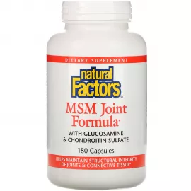 Natural Factors MSM Joint Formula 180 Capsules