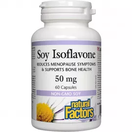 صويا آيزوفلافون كومبلكس من ناتشورال فاكتورز 50 مج - 60 كبسولة