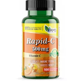 AMS Rapid C 500 Mg Tablets 100's