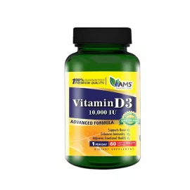 AMS Vitamin D Softgels 10,000 IU 60's
