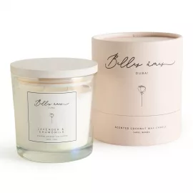  مرطبان شمع من بيل زاميه - لافيندر وبابونج