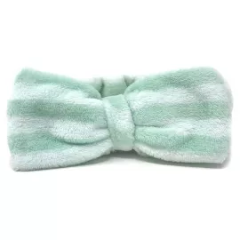 عصابة رأس مخططة خضراء تيدي™ | نباتي وخالي من القسوة من ذا كريم شوب