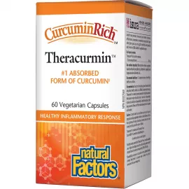 Natural Factors CurcuminRich Theracurmin, 30 mg 60 Veggie Capsules