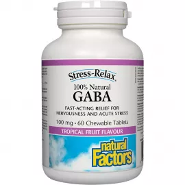 جابا من ناتشورال فاكتورز 100 مج - 60 قرص قابل للمضغ