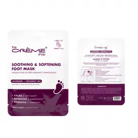  قناع للقدم ملطف وملين بالافيندر وزيت جوز الهند من ذا كريم شوب