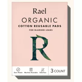 فوط صحية قطنية عضوية للتسرب البولي صالحة لإعادة الإستخدام من رايل