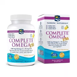 Nordic Naturals, Complete Omega Xtra Lemon, 1000 mg, 60 Soft Gels